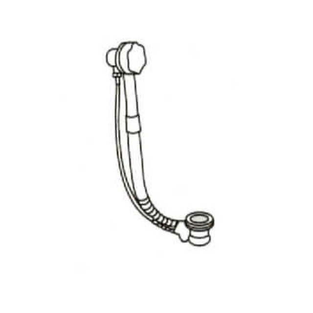 Click to watch 60CM BRASS CLICK CLACK DRAIN BATH VALVE