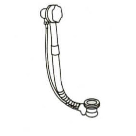 60CM BRASS CLICK CLACK DRAIN BATH VALVE