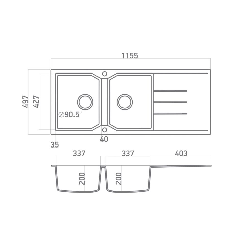 ULTRA GRANITE 800 (116Χ50)