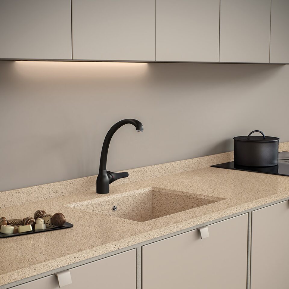 609 Νεροχύτης Monobloc