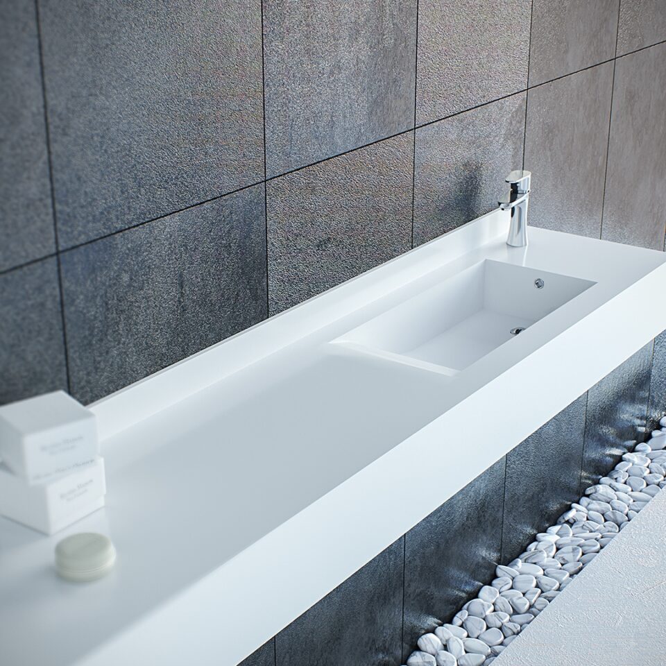 Νιπτήρας Μπάνιου 703 Half Wave Single R/L