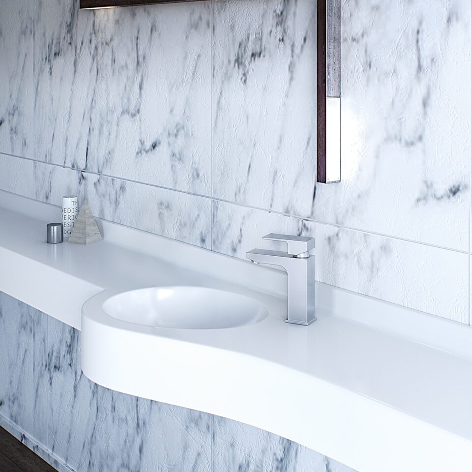 Νιπτήρας Μπάνιου 704 Front Wave Single R/L