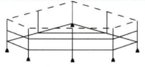 ΜΕΤΑΛΛΙΚΗ ΒΑΣΗ ΜΠΑΝΙΕΡΑΣ ΓΩΝΙΑΚΗ
