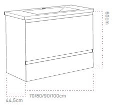 ΒΑΣΗ ALBA Β 70CΜ
