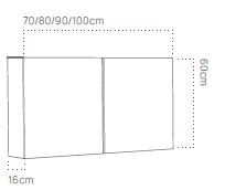ΚΑΘΡΕΠΤΗΣ ΝΤΟΥΛΑΠΙ 100CΜ