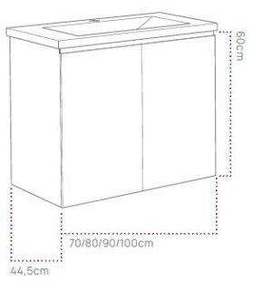 ΒΑΣΗ ALBA A 100CΜ