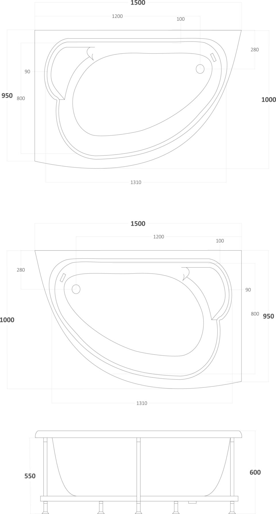 505 CLAUDIA R/L 165Χ95