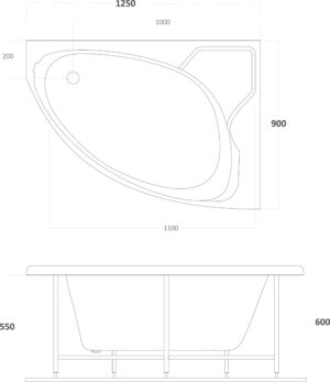 542 LYDIA R/L 125 Χ 90