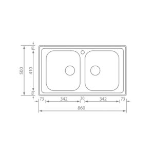 STAINLESS STEEL 11494 COMETA ΣΑΓΡΕ (86X50)