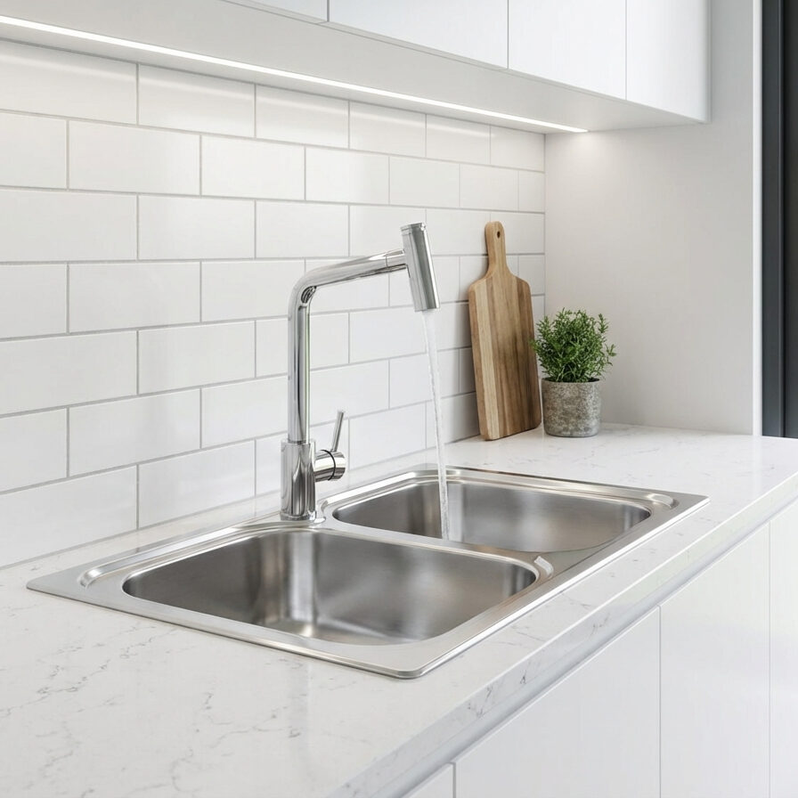 Ανοξείδωτος 10544 Atlantic Σατινέ 86x50