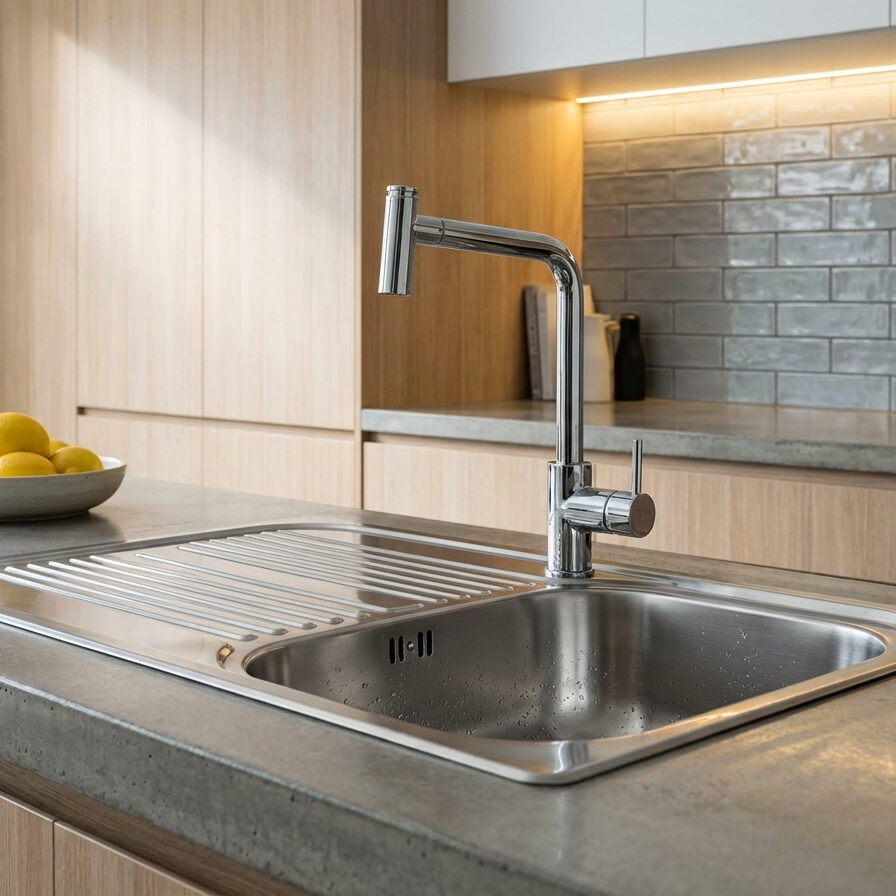 Ανοξείδωτος 10643 Atlantic Σατινέ 86x50