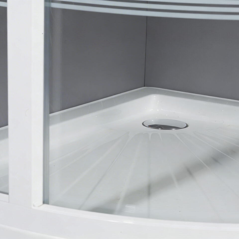 A504-90 Κυκλική Ντουζιέρα 90x90