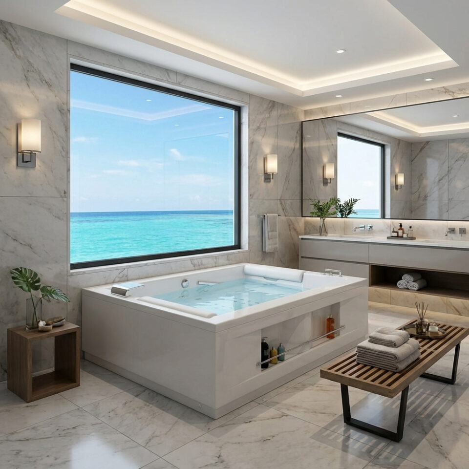 Ελεύθερης Τοποθέτησης Μπανιέρα 601 Lugano 150x190