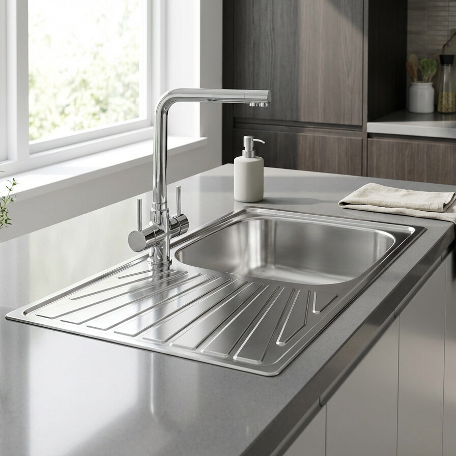 Ανοξείδωτος 11446 Cometa Σατινέ 100x50