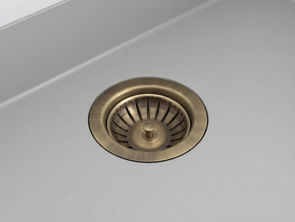 Βαλβίδα Νεροχύτη  Ø114 Βronze