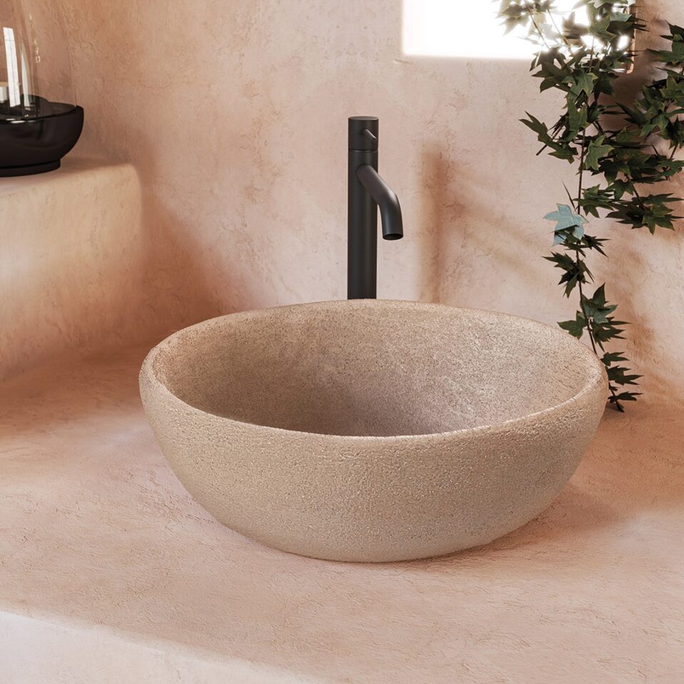 Επιτραπέζιος Νιπτήρας 411 Beige Rock