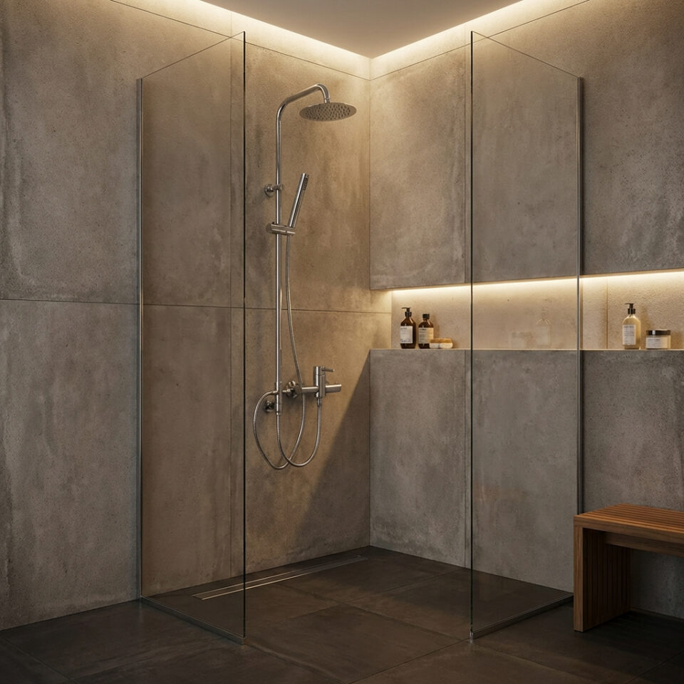 Στήλη Ντους Στρογγυλή 20εκ