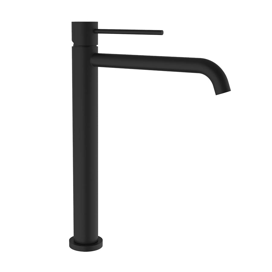 Μπαταρία Νιπτήρα Rome Ψηλή Μαύρο Ματ