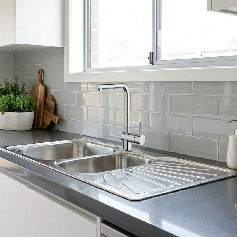 Μπαταρία Νεροχύτη Μix 2024S Χρωμίου