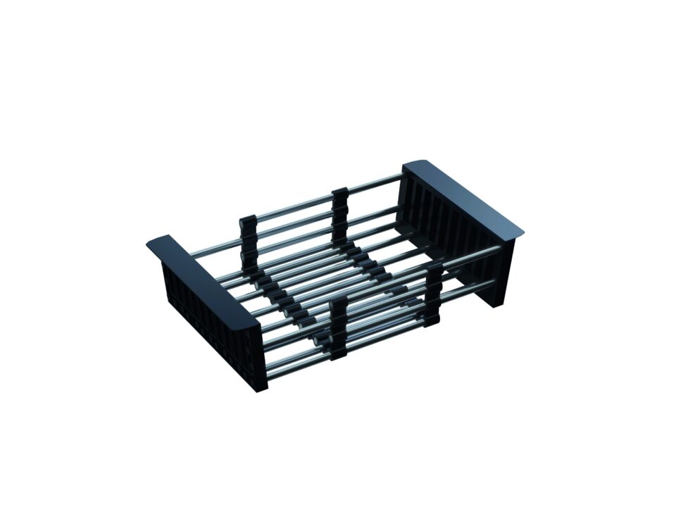 Πτυσσόμενο Καλάθι Μαύρο