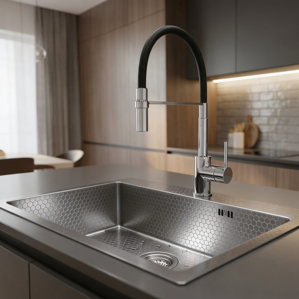 Ανοξείδωτος 5050HS Vision Κυψέλη 50x50