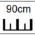 90cm