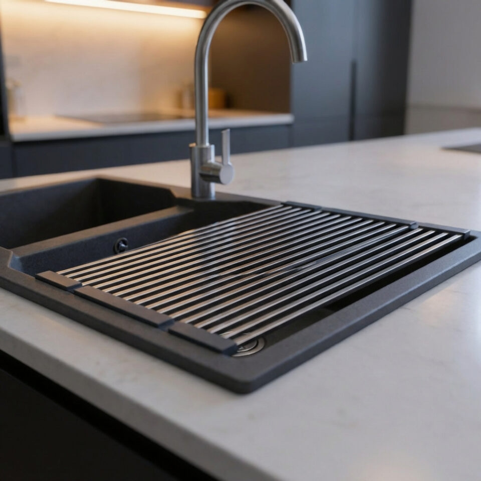 Σχάρα Roller Νεροχύτη Σατινέ