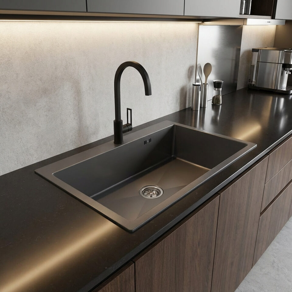 Ανοξείδωτος 8650B Vision Nano Black 86x50